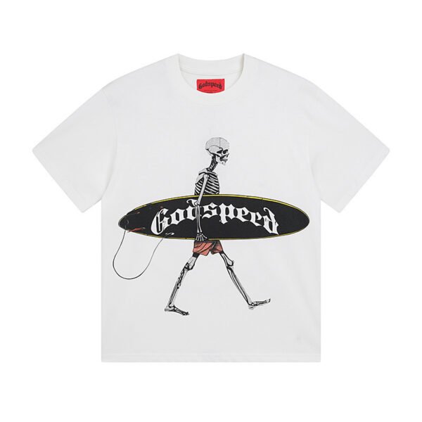 GODSPEED SURFER WHITE T-SHIRT