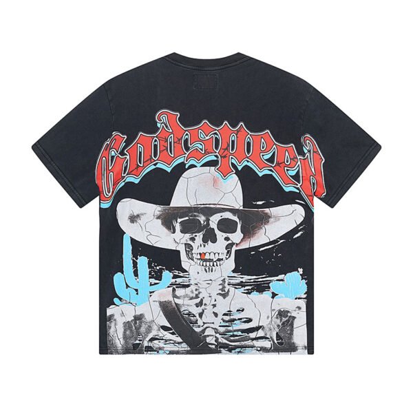GODSPEED WASH BLACK WATER  T-SHIRT