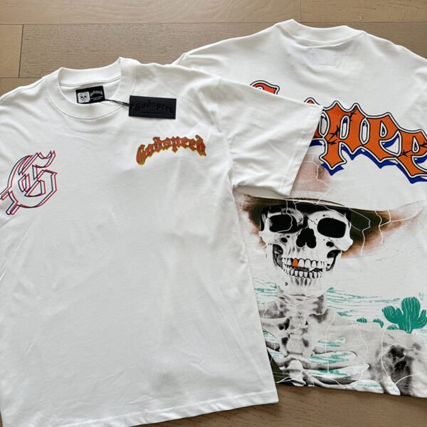 GODSPEED WASH WHITE WATER T-SHIRT