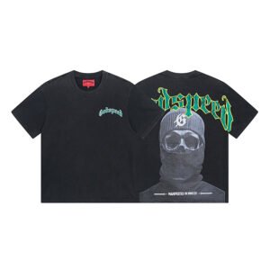 GODSPEED BALACLAVA WASHED BLACK T-SHIRT