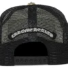 CHROME HEARTS CHOMPER HOLLYWOOD TRUCKER HAT 'BLACK/WHITE'