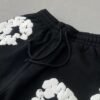 DENIM TEARS WREATH BLACK SHORTS