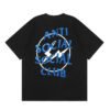 ASSC FRAGMENT BLACK BLUE PRECIOUS PETALS T-SHIRT