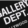 GALLERY DEPT. BASIC BLACK T-SHIRT