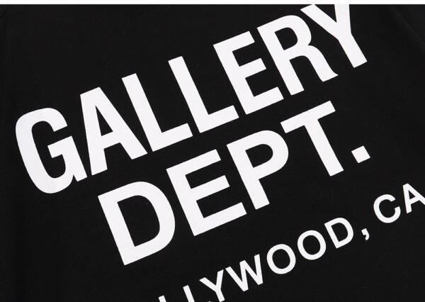 GALLERY DEPT. BASIC BLACK T-SHIRT