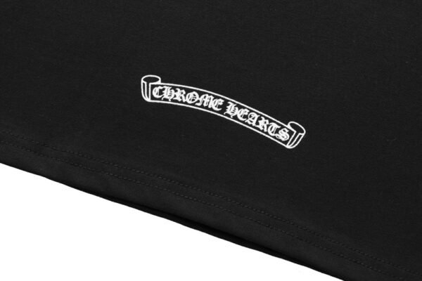 CHROME HEARTS HORSESHOE LOGO BLACK T-SHIRT
