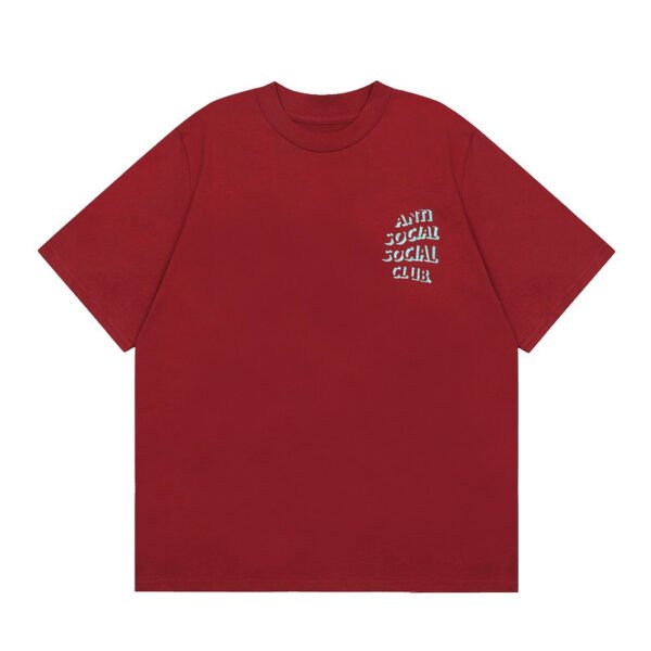 ASSC WAVY MINT LOGO RED T-SHIRT