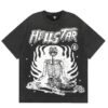 HELLSTAR INNER PEACE SKELETON T-SHIRT