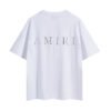 AMIRI CRYSTAL LOGO WHITE T-SHIRT