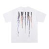AMIRI PAINT LOGO WHITE T-SHIRT