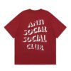 ASSC WAVY MINT LOGO RED T-SHIRT