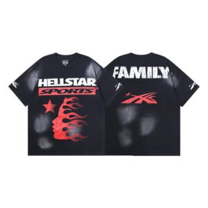 HELLSTAR FAMILY BLACK T-SHIRT