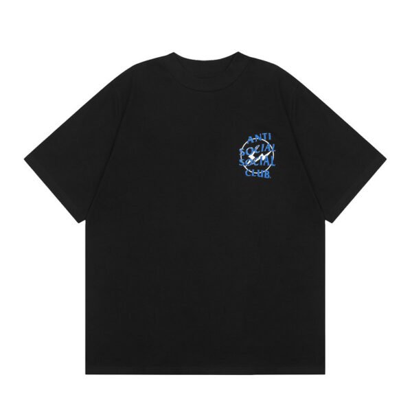 ASSC FRAGMENT BLACK BLUE PRECIOUS PETALS T-SHIRT