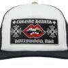 CHROME HEARTS CHOMPER HOLLYWOOD TRUCKER HAT 'BLACK/WHITE'