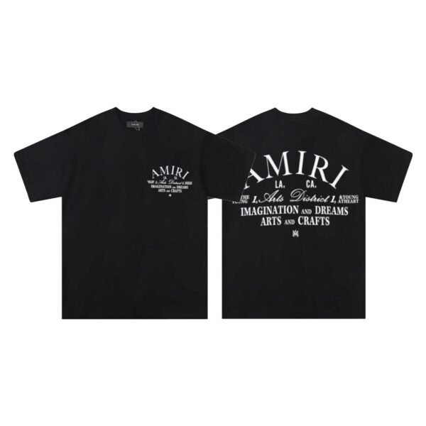 AMIRI ARTS DISTRICT BLACK T-SHIRT