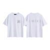 AMIRI CRYSTAL LOGO WHITE T-SHIRT