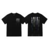 AMIRI PAINT LOGO BLACK T-SHIRT