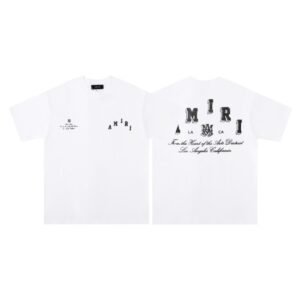 AMIRI MINI DISTRICT WHITE T-SHIRT