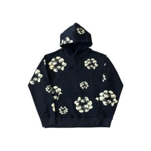 DENIM TEARS x CPFM CACTUS TEARS BLACK WREATH HOODIE