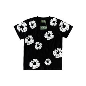DENIM TEARS WREATH BLACK T-SHIRT