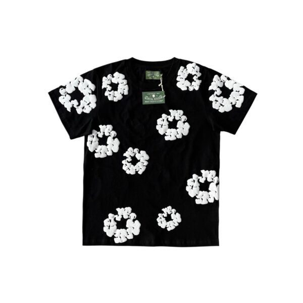 DENIM TEARS WREATH BLACK T-SHIRT