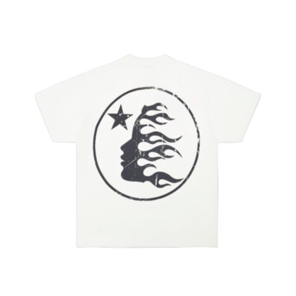 HELLSTAR HUMAN EVOLUTION WHITE T-SHIRT