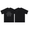 AMIRI LOS ANGELES BLACK T-SHIRT