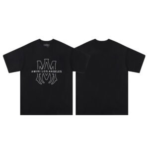 AMIRI LOS ANGELES BLACK T-SHIRT