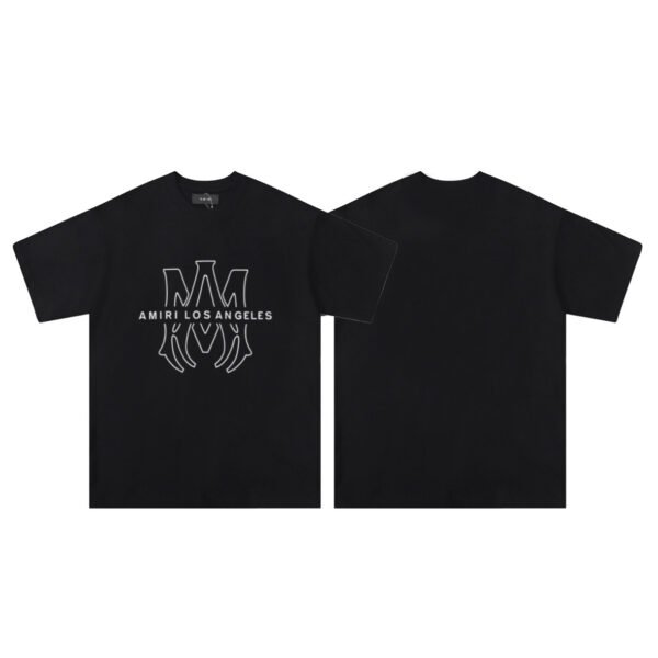 AMIRI LOS ANGELES BLACK T-SHIRT