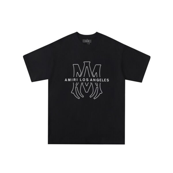 AMIRI LOS ANGELES BLACK T-SHIRT