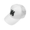 AMIRI MA LOGO TRUCKER WHITE/BLACK HAT