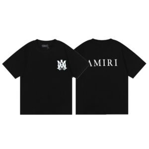 AMIRI LOGO MA CORE BLACK T-SHIRT