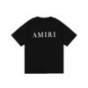 AMIRI LOGO MA CORE BLACK T-SHIRT