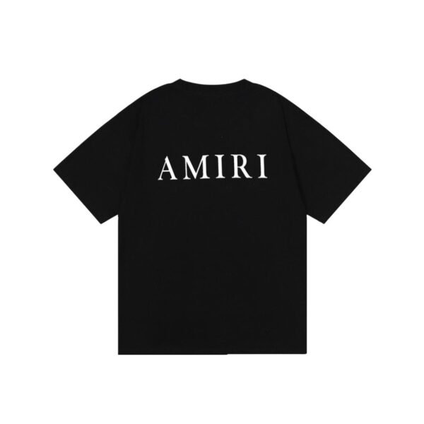 AMIRI LOGO MA CORE BLACK T-SHIRT