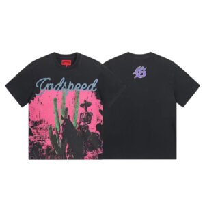 GODSPEED DESERT VISION WASHED BLACK T-SHIRT