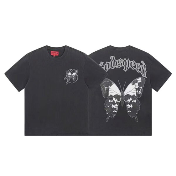 GODSPEED BUTTERFLY SHADOW T-SHIRT BLACK