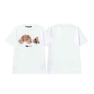 PALM ANGELS BEAR STAR WHITE T-SHIRT