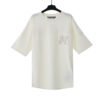 PALM ANGELS CLASSIC LOGO CREAM T-SHIRT