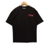 PALM ANGELS BEACH VIBES BLACK T-SHIRT