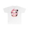 AMIRI RESORT CLUB PINK GRAPHIC WHITE T-SHIRT