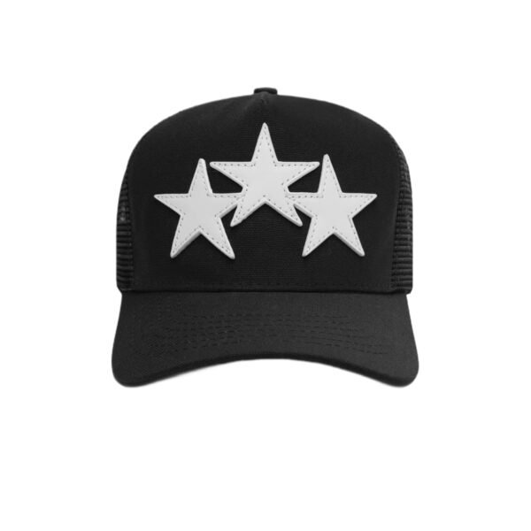 AMIRI THREE STAR BLACK/WHITE HAT