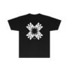 AMIRI TRIBAL QUAD LOGO BLACK T-SHIRT