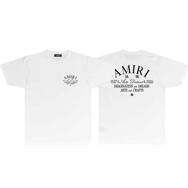 AMIRI ARTS DISTRICT WHITE T-SHIRT