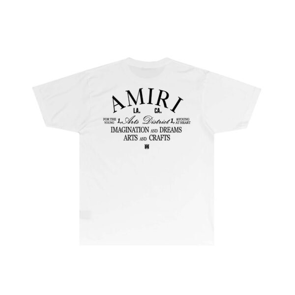 AMIRI ARTS DISTRICT WHITE T-SHIRT