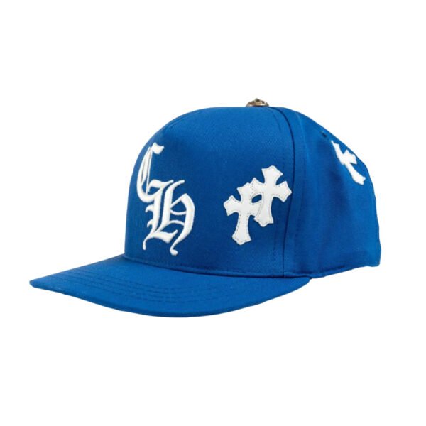 CHROME HEARTS CH CROSS PATCH BASEBALL HAT BLUE