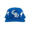 CHROME HEARTS CH CROSS PATCH BASEBALL HAT BLUE