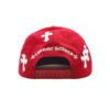 CHROME HEARTS CH CROSS PATCH BASEBALL HAT RED