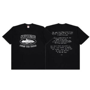 CORTEIZ SUPREME RULES THE WORLD BLACK T-SHIRT
