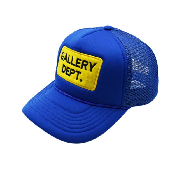 GALLERY DEPT. PATCH TRUCKER ROYAL/YELLOW