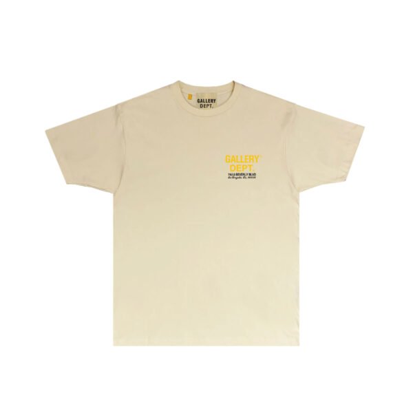 gdcarcrema GALLERY DEPT. DRIVE THRU CREAM T-SHIRT
